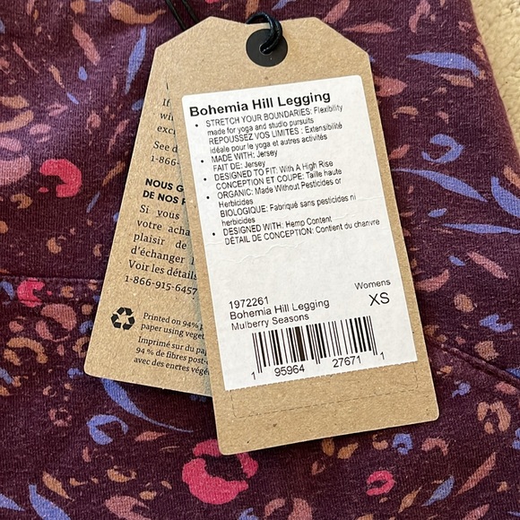 Prana leggings XS NWT - Picture 2 of 3